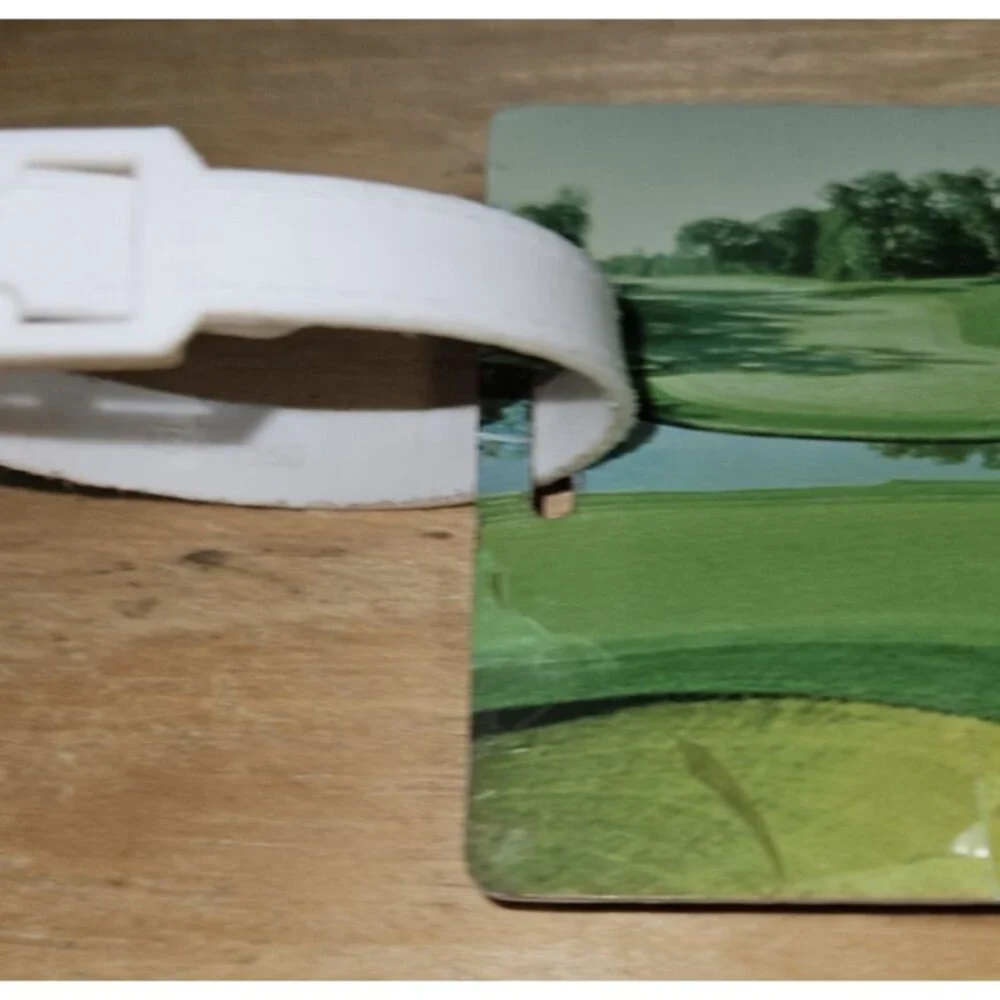 VTG 1990's KEMPER LAKES Golf Club Bag Tag Long Grove Illinois PGA course